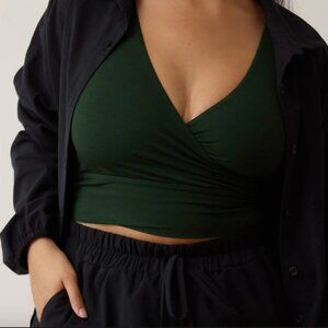 Free Label Sonny bra, reversible wire-free nursing friendly bra, size L